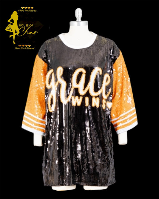 Grace Wins Sequins Tunics